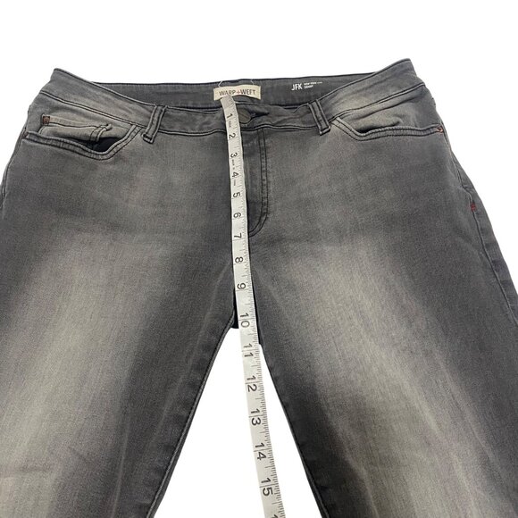 Warp + Weft JFK Skinny Gray Jeans Size 31 x 29 - Picture 8 of 9
